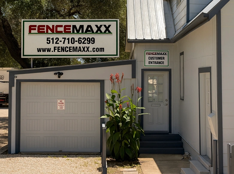 FenceMaxx office customer entrance.